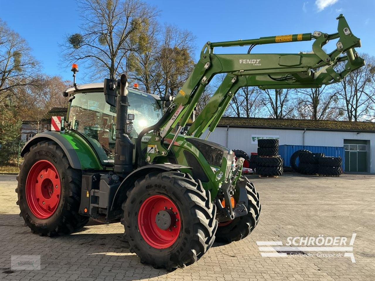 Traktor del tipo Fendt 722 VARIO S4 PROFI PLUS | CARGO 5X/85, Gebrauchtmaschine en Friedland (Imagen 10)